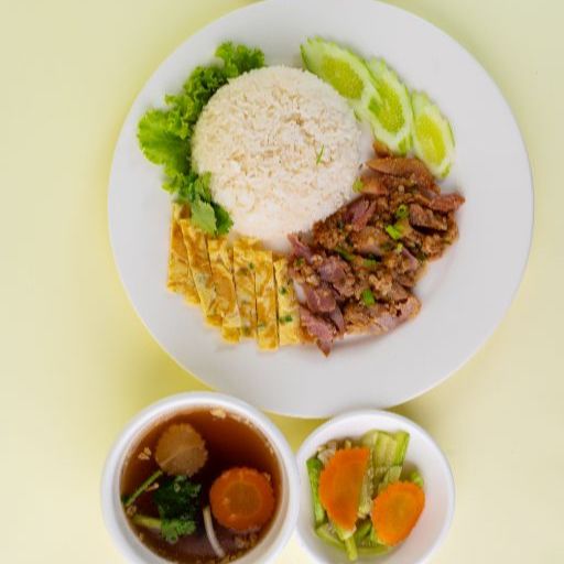 Fried Pork with Rice